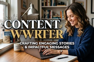 write engaging content stories and scripts for you creative content writer