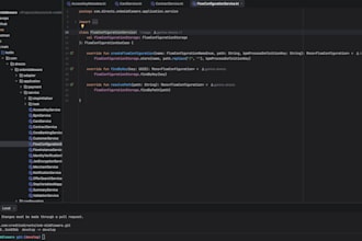 develop secure and scalable java or kotlin backend solutions