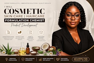 cosmetic skin care haircare formulation chemist