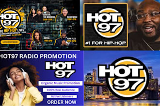 officially play your song on hot97 radio to reach a wider audience