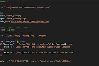 build custom python, powershell, or bash automations and scripts
