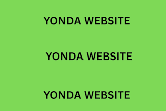 create yonda website, seo ,tutor