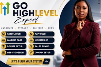 do gohighlevel expert gohighlevel website gohigh level landing page sales funnel
