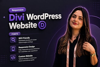 be divi expert for wordpress divi website, divi builder and theme customization