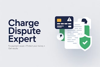 draft a professional fund dispute letter for chargeback claims