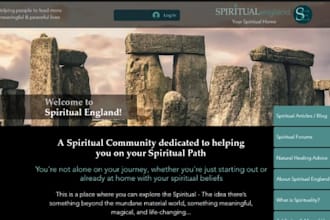 design wix spiritual brand website spiritual coach tarot reading website