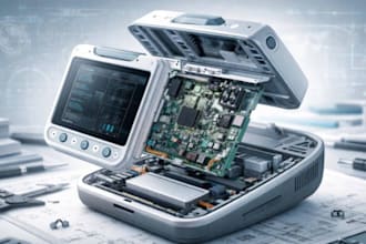 develop medical bracelet watch ring enclosure pcb  healthcare devices prototype