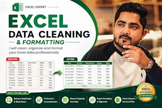 clean and format your excel data professionally