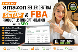 setup professional amazon seller central, professional amazon individual listing