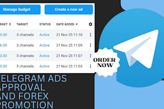 fix telegram ads for forex channel, fix telegram ads issues, telegram promotion