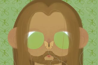create custom stylized digital portraits