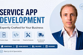 develop your handyman app, home service app, home repair app, on demand app