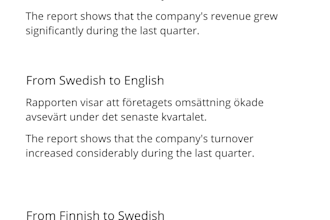 translate your text between swedish, finnish, and english