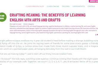 write educational psychology content