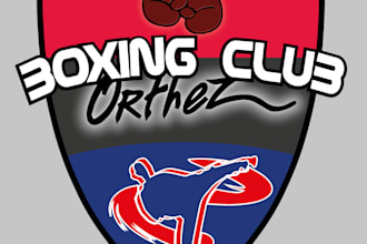 design a high quality boxing mascot logo
