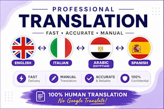 translate languages spanish arabic english italian