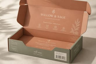 design mailer box, protein bar, chocolate packaging and supplement dielines