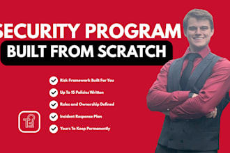 build your security program from scratch