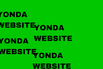yonda website redesign design