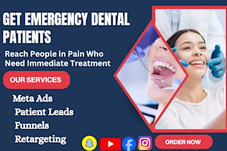 get emergency dental and urgent care patients using meta ads