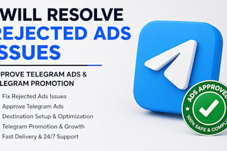 fix telegram ads issues, approve telegram ads destination, telegram promotion