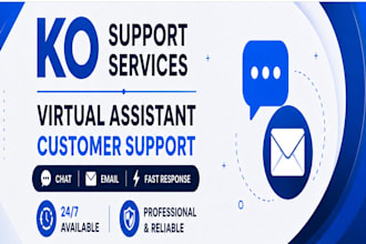 customer support virtual assistant