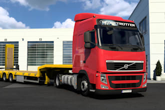 create high 3d quality ets 2 and ats skin and trucks, ets trailer, ats map