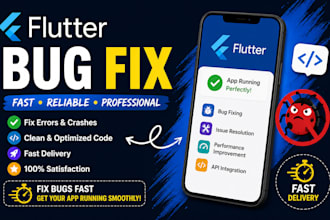 fix flutter bugs, errors and crashes