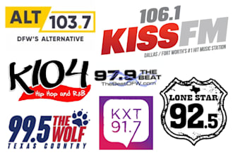 provide premium song promotion and airplay on dallas radio