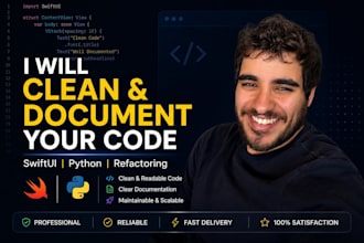 document, clean, and optimize your swiftui or python code