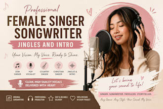 singer vocalist country singer songwriter producer tag singer jingles and intro