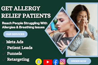 get high paying allergy and asthma patients using meta ads