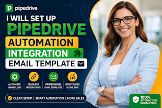 set up pipedrive automation pipedrive integration email template