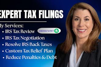 resolve irs back taxes, reduce tax debt, and negotiate relief solutions
