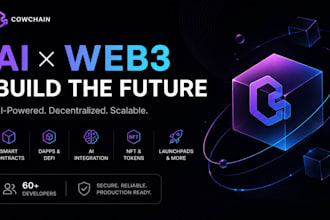 build ai x web3 apps, smart contracts and dapps