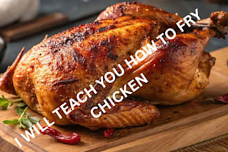 teach you how to fry chicken