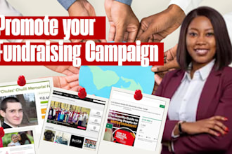 promote and manage your gofundme jgive fundme and charity fundraising campaign