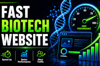 speed up your biotech website and improve google page speed