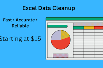clean and format your excel or spreadsheet data