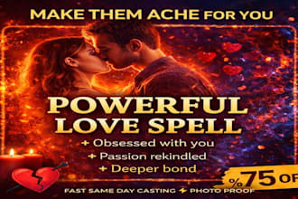 cast a powerful love obsession attraction relationship spell same day casting