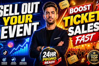 do event promotion and marketing to boost ticket sales and sell out your event