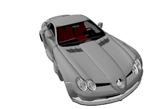 3d car model stl file for 3d printing, car parts, automotive cad, scale vehicles
