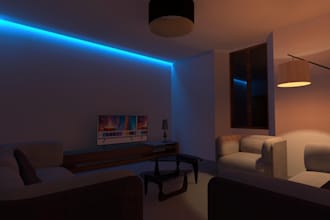 create lighting design with dialux and lux calculations