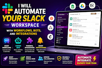 automate your slack workspace with workflows, bots, and  integrations