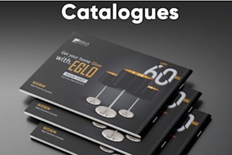 create product catalog, catalogue, brochure catalog ,sell sheet