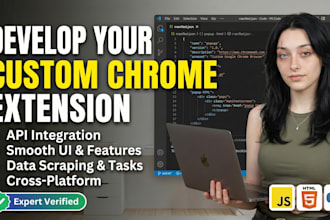 develop a custom google chrome browser extension