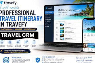 setup travefy travel itinerary crm travefy automation for travel agencies