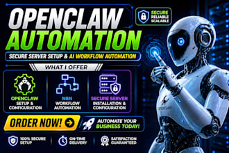 do open claw secure installation open claw server setup  configuration openclaw