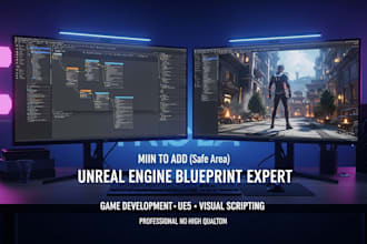 professionally blueprint a game for you in unreal engine