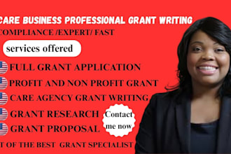 do startup home healthcare grant writing, write non medical grant proposal